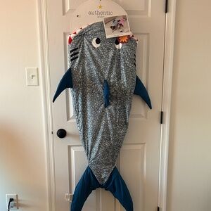Authentic Kids Blue Shark Sleeping Bag